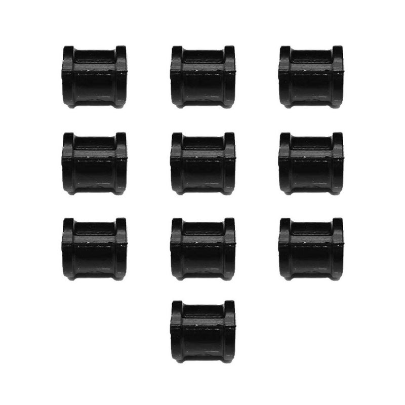 GeilSpace Coupling, Malleable Iron Pipe Fittings - Vintage DIY Industrial Shelving, Industrial Decor, Furniture DIY (3/4", Black) - Image 1